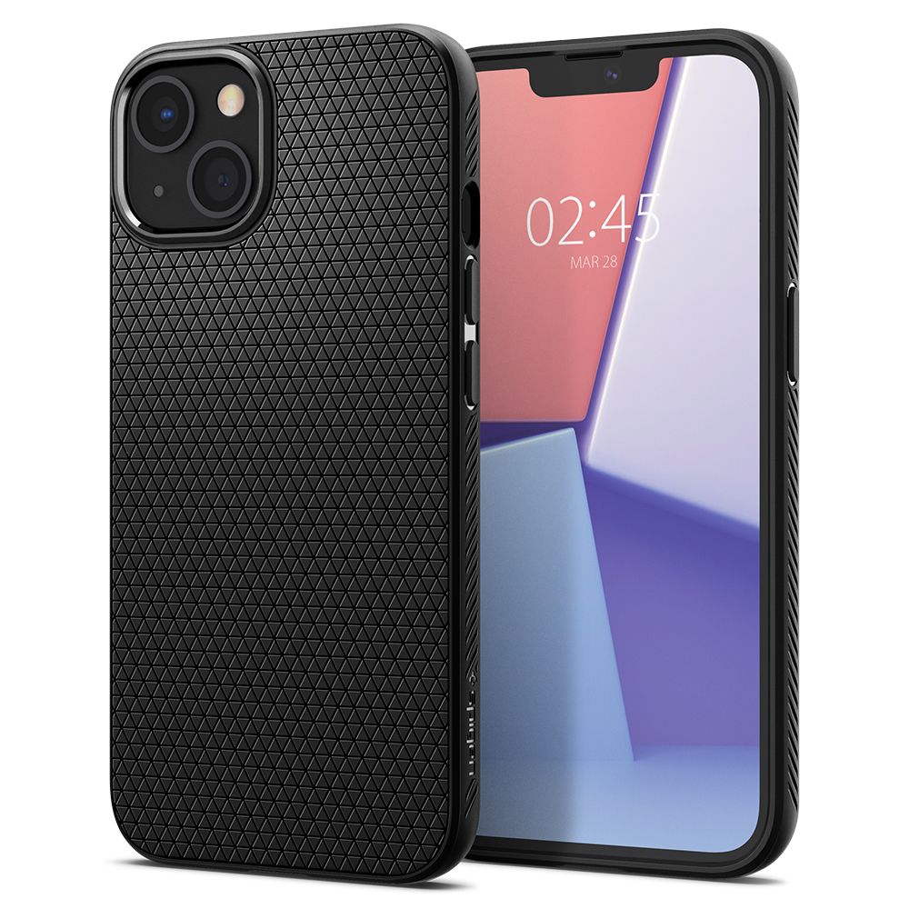 COQUE SPIGEN LIQUID AIR IPHONE 13 MINI NOIR MAT