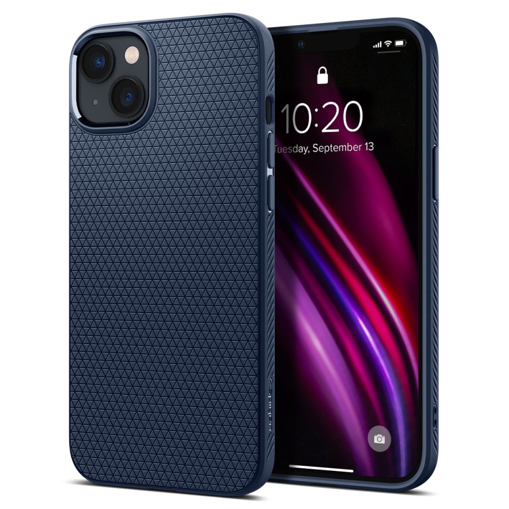 COQUE SPIGEN LIQUID AIR IPHONE 14 PLUS BLEU MARINE