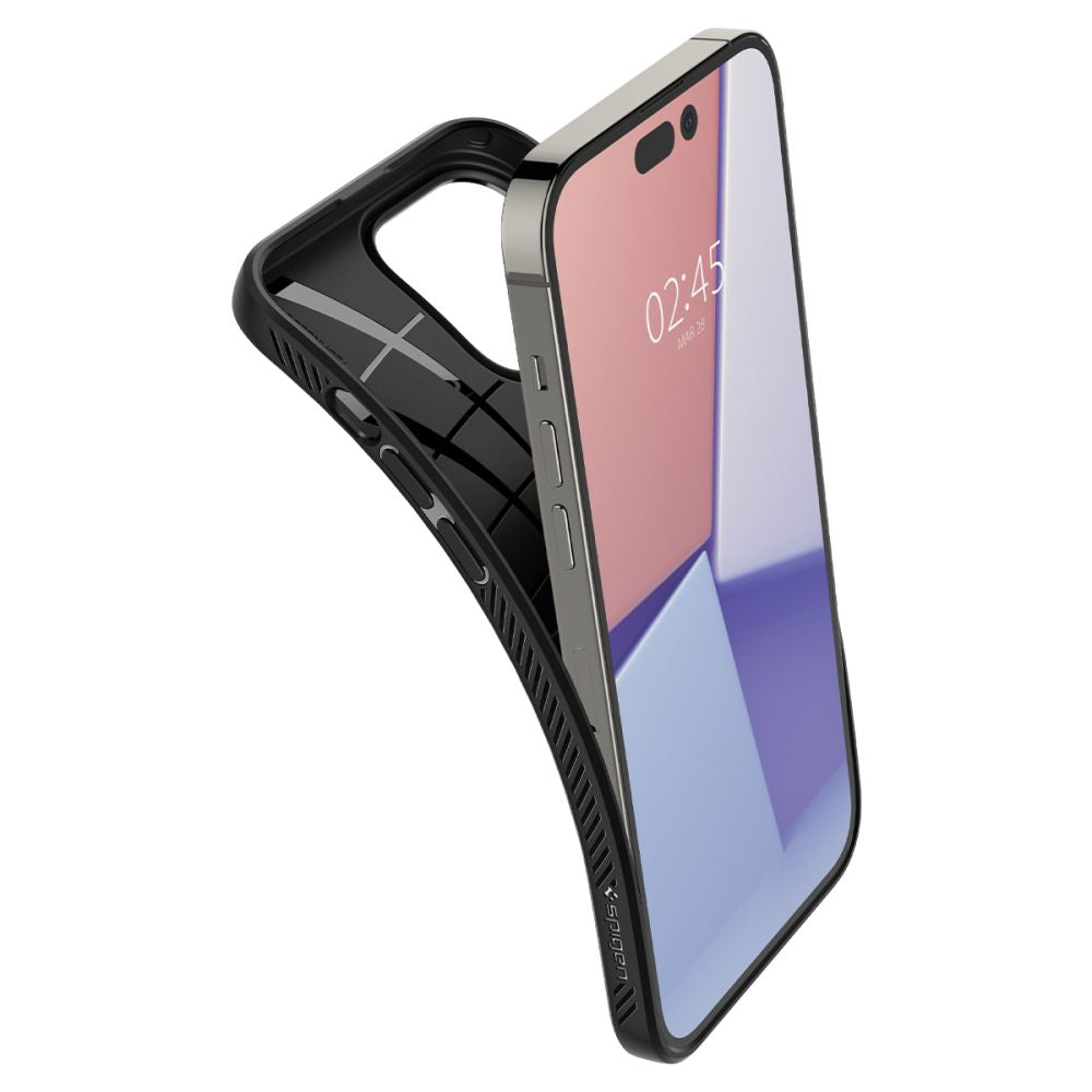 COQUE SPIGEN LIQUID AIR IPHONE 14 PRO MAX NOIR MATTE