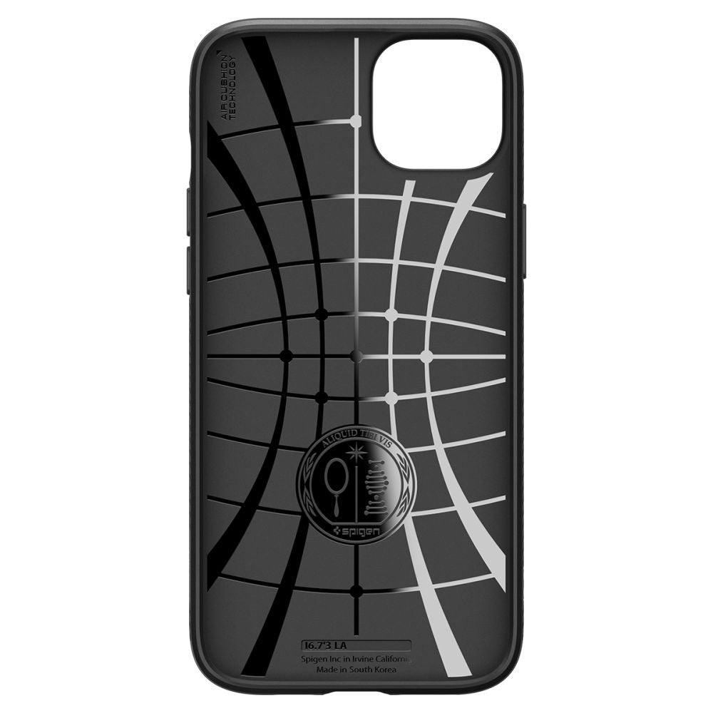COQUE SPIGEN LIQUID AIR IPHONE 15 PLUS NOIR MAT