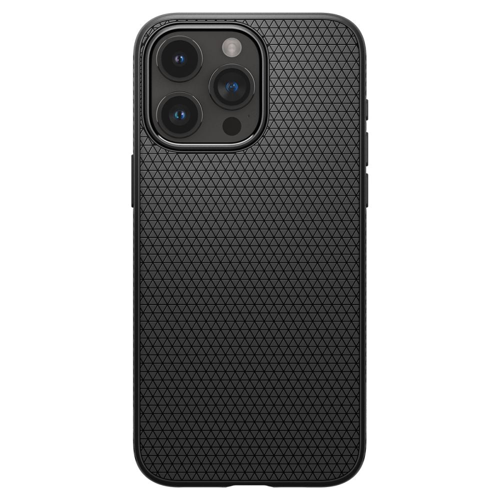 COQUE SPIGEN LIQUID AIR IPHONE 15 PRO NOIR MATTE