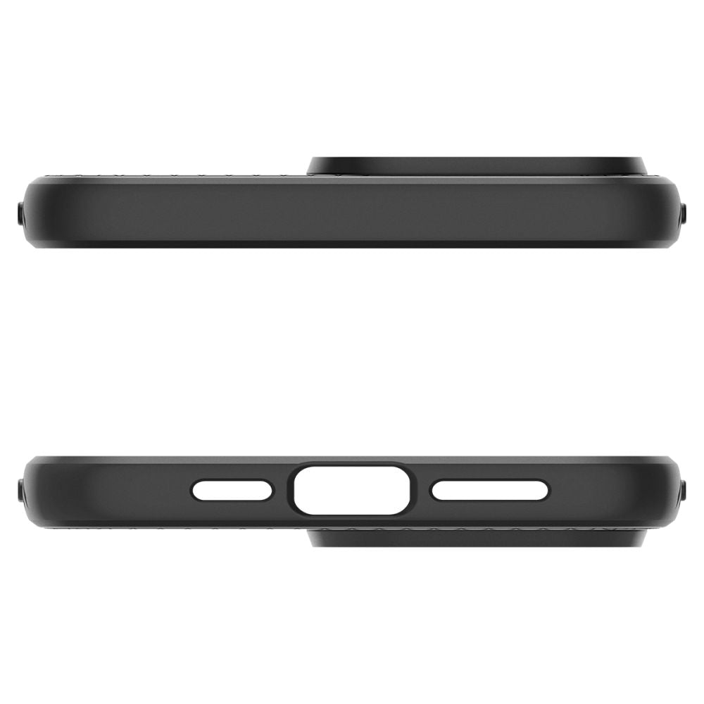 COQUE SPIGEN LIQUID AIR IPHONE 15 PRO NOIR MATTE
