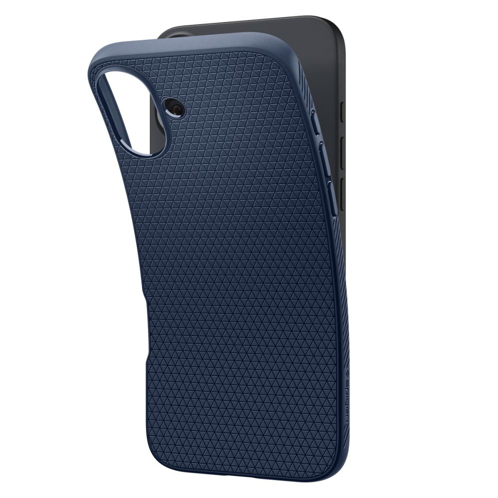 COQUE SPIGEN LIQUID AIR IPHONE 16 BLEU MARINE