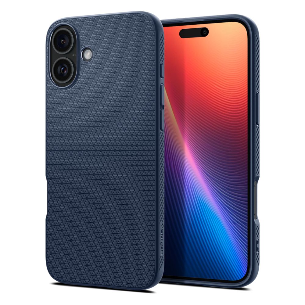 COQUE SPIGEN LIQUID AIR IPHONE 16 BLEU MARINE
