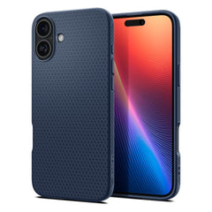 COQUE SPIGEN LIQUID AIR IPHONE 16 BLEU MARINE