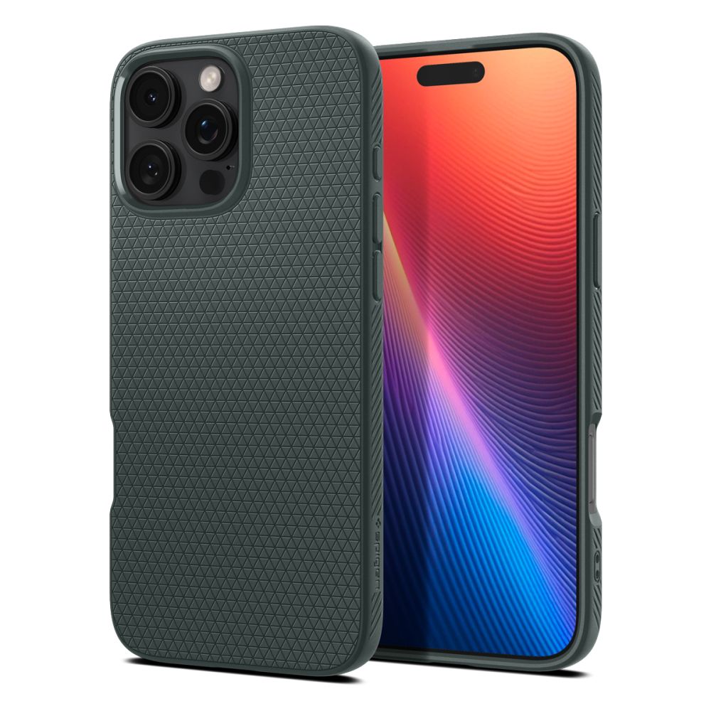 COQUE SPIGEN LIQUID AIR IPHONE 16 PRO MAX ABYSS GREEN