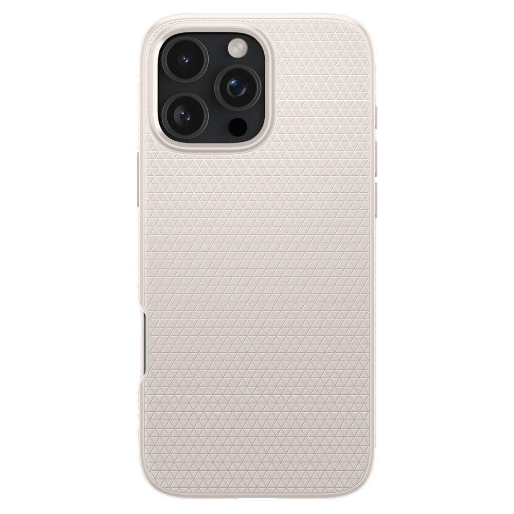 COQUE SPIGEN LIQUID AIR IPHONE 16 PRO MAX TITANE NATUREL