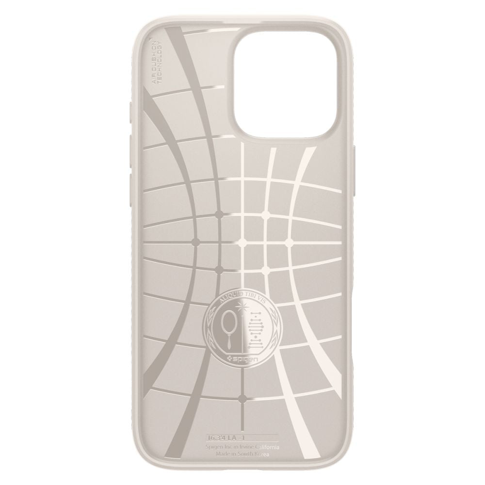COQUE SPIGEN LIQUID AIR IPHONE 16 PRO MAX TITANE NATUREL