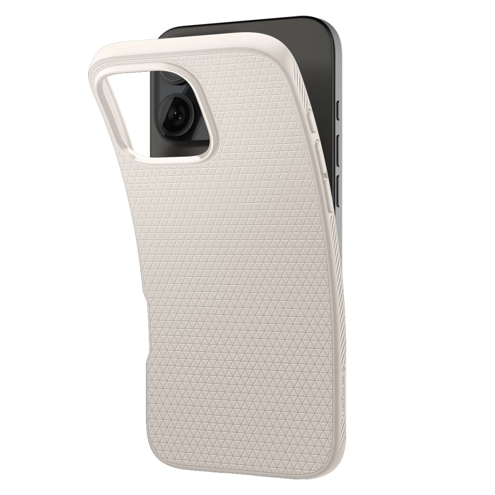 COQUE SPIGEN LIQUID AIR IPHONE 16 PRO MAX TITANE NATUREL