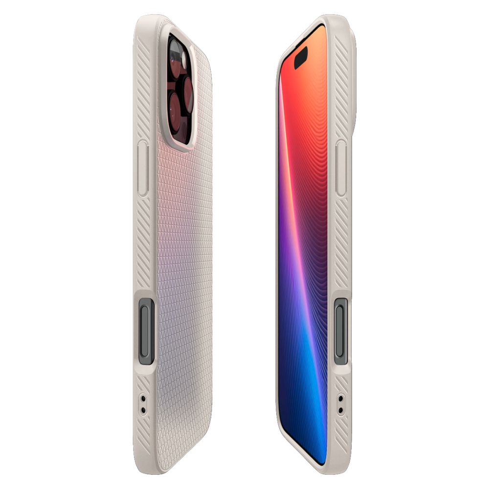 COQUE SPIGEN LIQUID AIR IPHONE 16 PRO MAX TITANE NATUREL