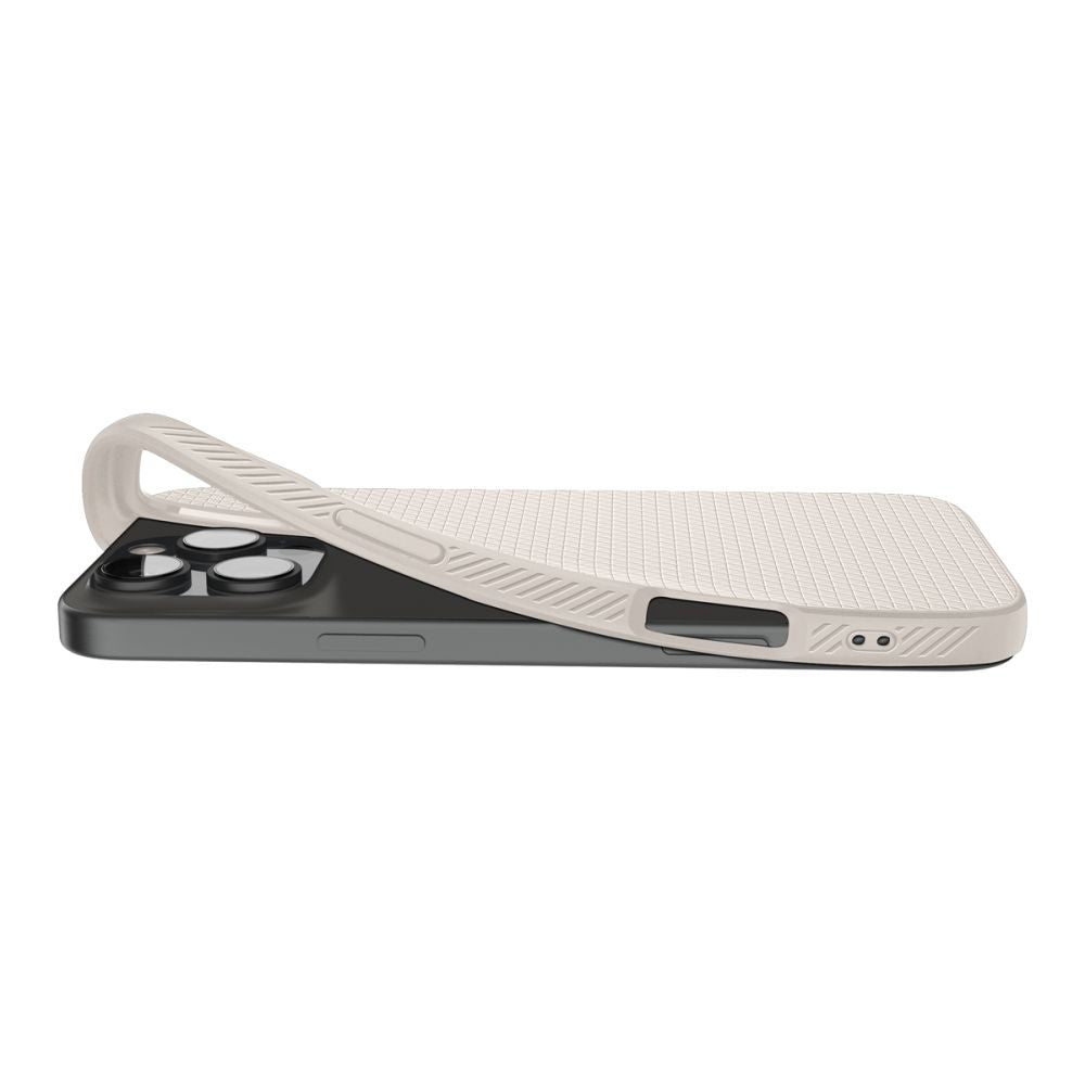 COQUE SPIGEN LIQUID AIR IPHONE 16 PRO MAX TITANE NATUREL