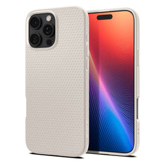 COQUE SPIGEN LIQUID AIR IPHONE 16 PRO MAX TITANE NATUREL