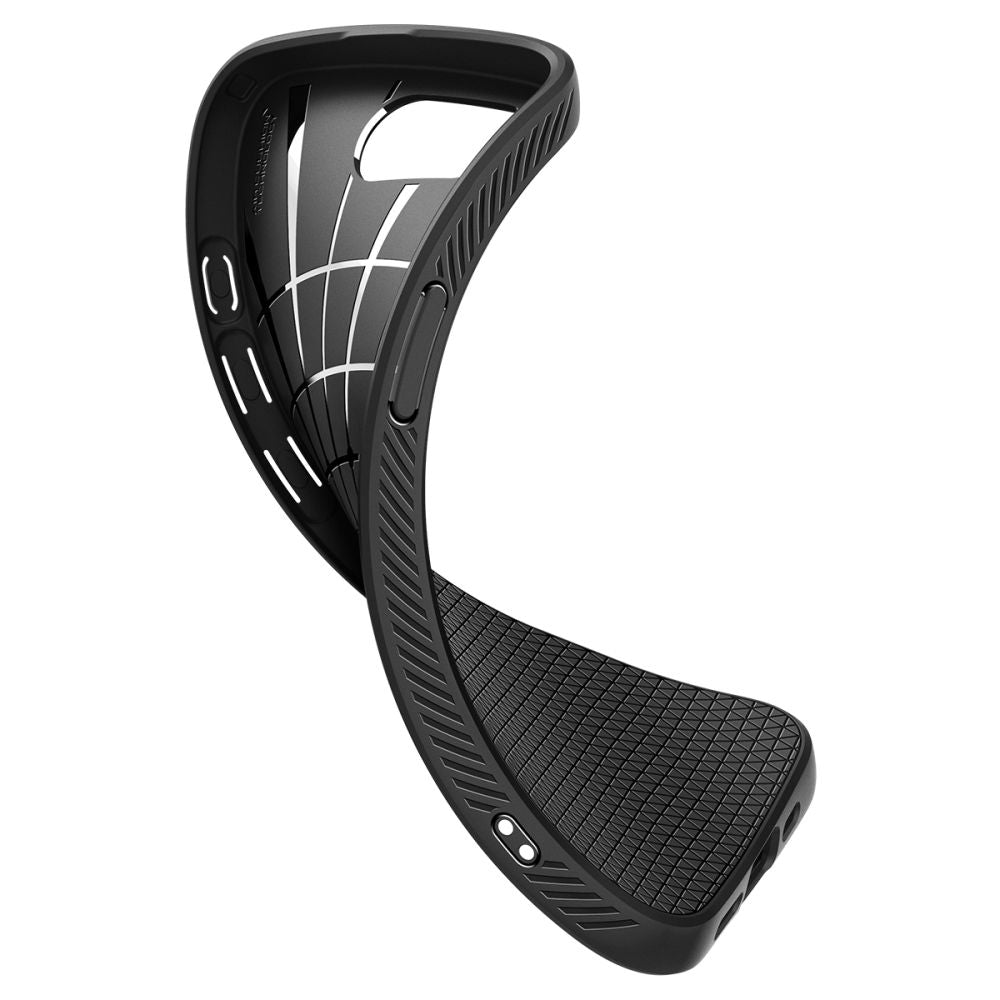 COQUE SPIGEN LIQUID AIR IPHONE 16E NOIR MAT