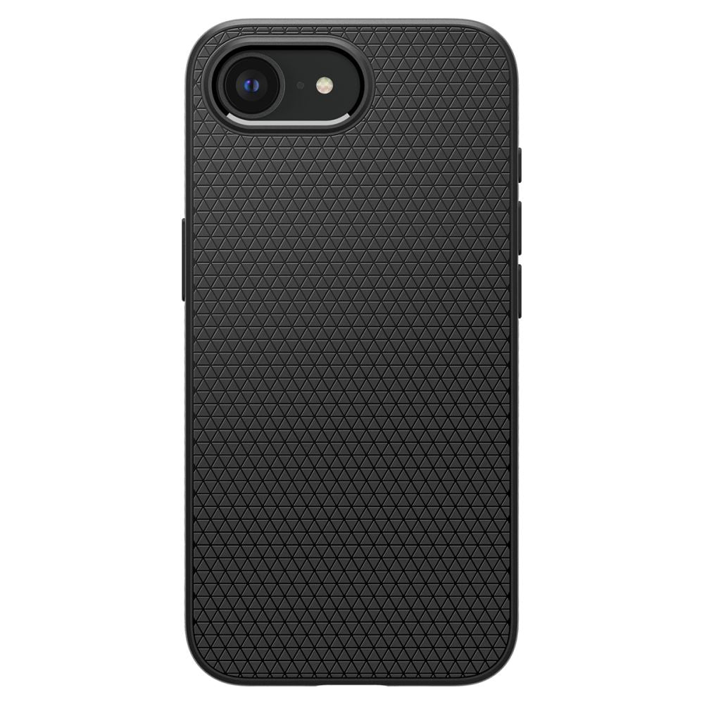 COQUE SPIGEN LIQUID AIR IPHONE 16E NOIR MAT