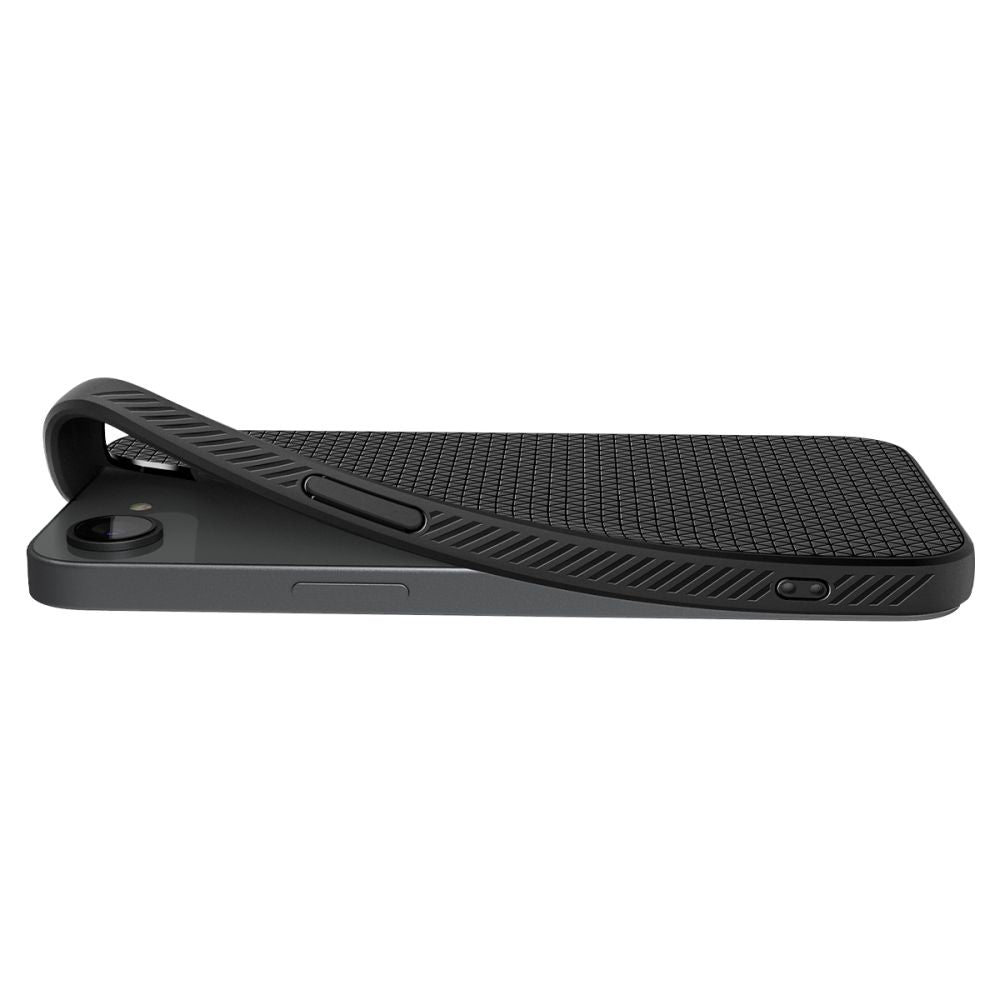 COQUE SPIGEN LIQUID AIR IPHONE 16E NOIR MAT
