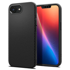 COQUE SPIGEN LIQUID AIR IPHONE 16E NOIR MAT