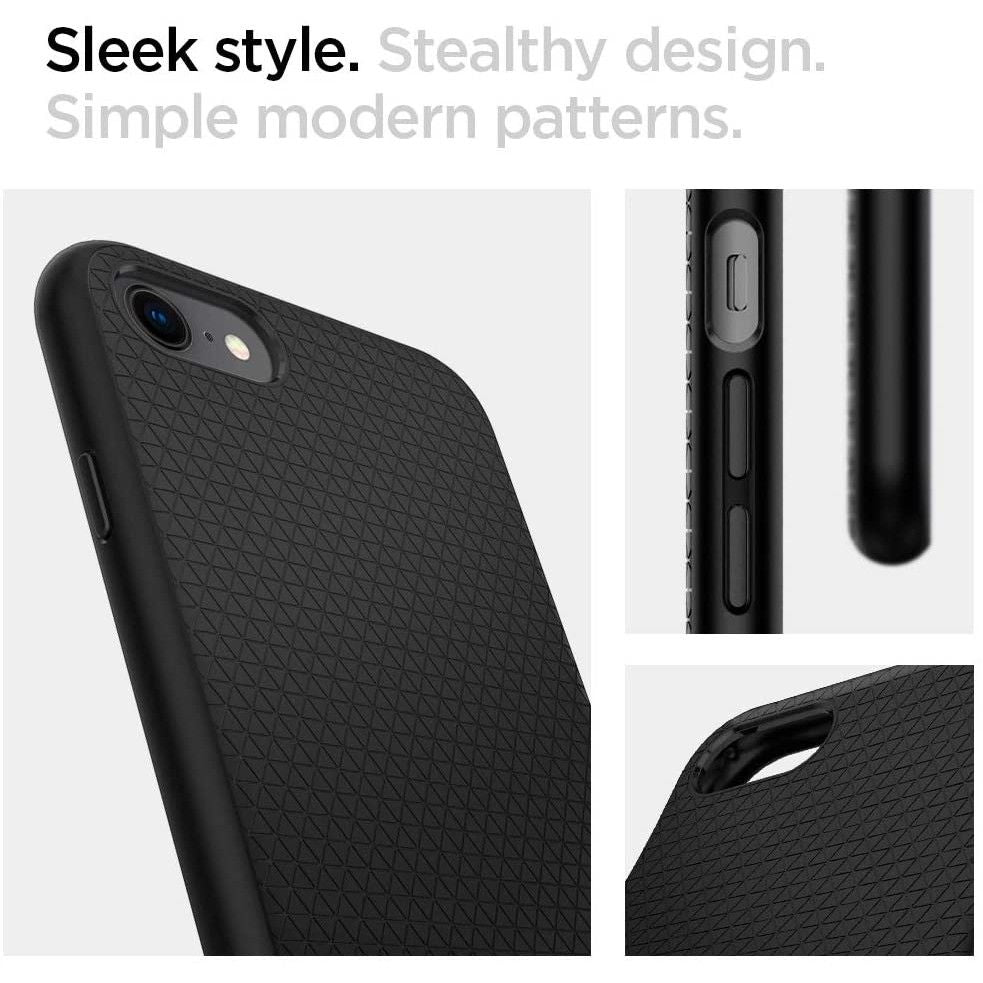 COQUE SPIGEN LIQUID AIR IPHONE 7/8/SE 2020 / SE 2022 NOIRE