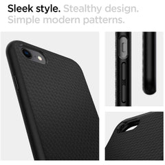 COQUE SPIGEN LIQUID AIR IPHONE 7/8/SE 2020 / SE 2022 NOIRE