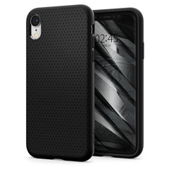 COQUE SPIGEN LIQUID AIR IPHONE XR NOIR MATTE