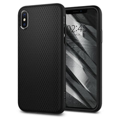 COQUE SPIGEN LIQUID AIR IPHONE X/XS NOIR MATTE