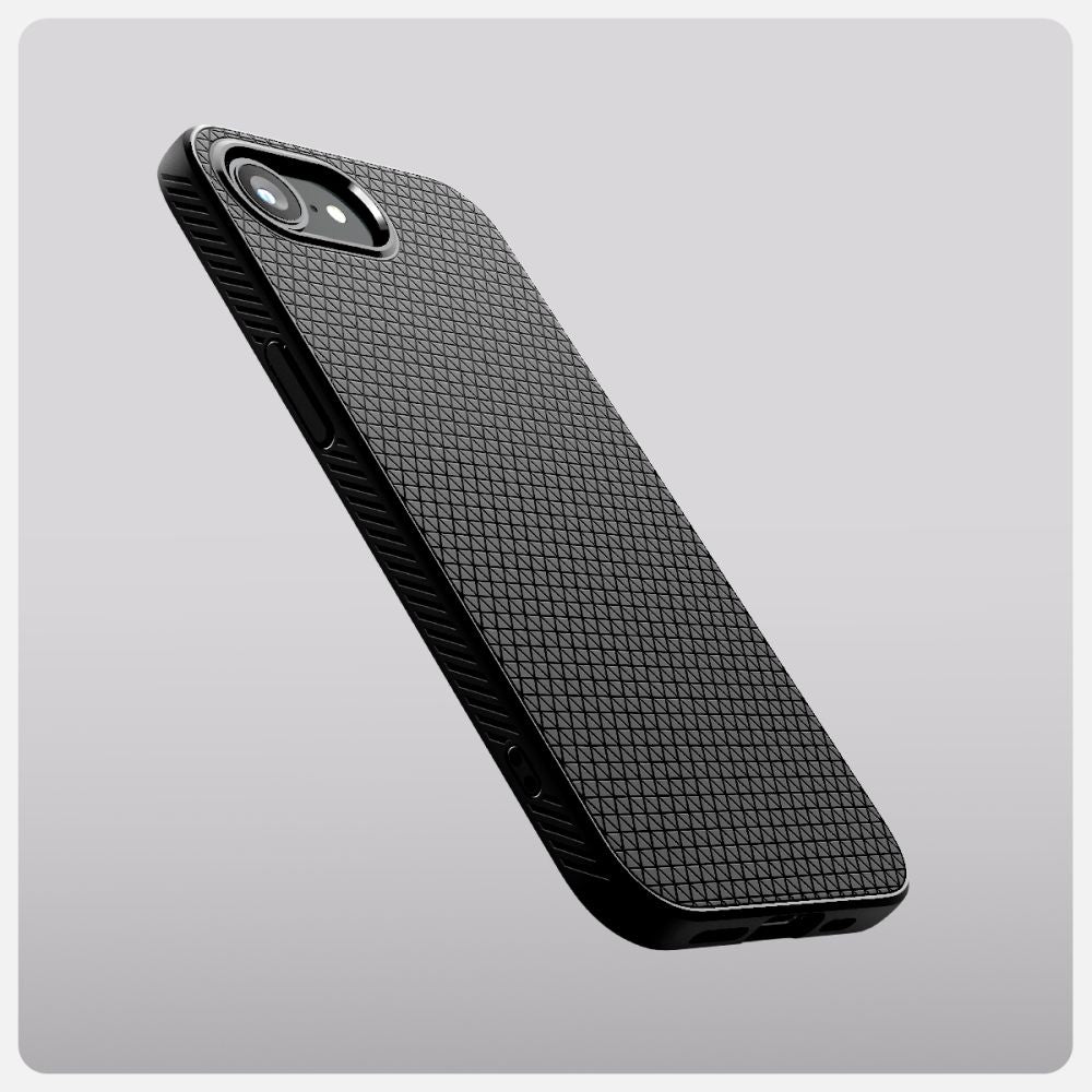 COQUE SPIGEN LIQUID AIR MAG MAGSAFE IPHONE 16E NOIR MAT