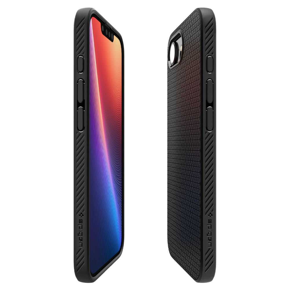 COQUE SPIGEN LIQUID AIR MAG MAGSAFE IPHONE 16E NOIR MAT