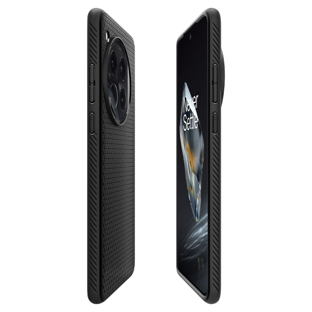 COQUE SPIGEN LIQUID AIR ONEPLUS 12 NOIR MAT