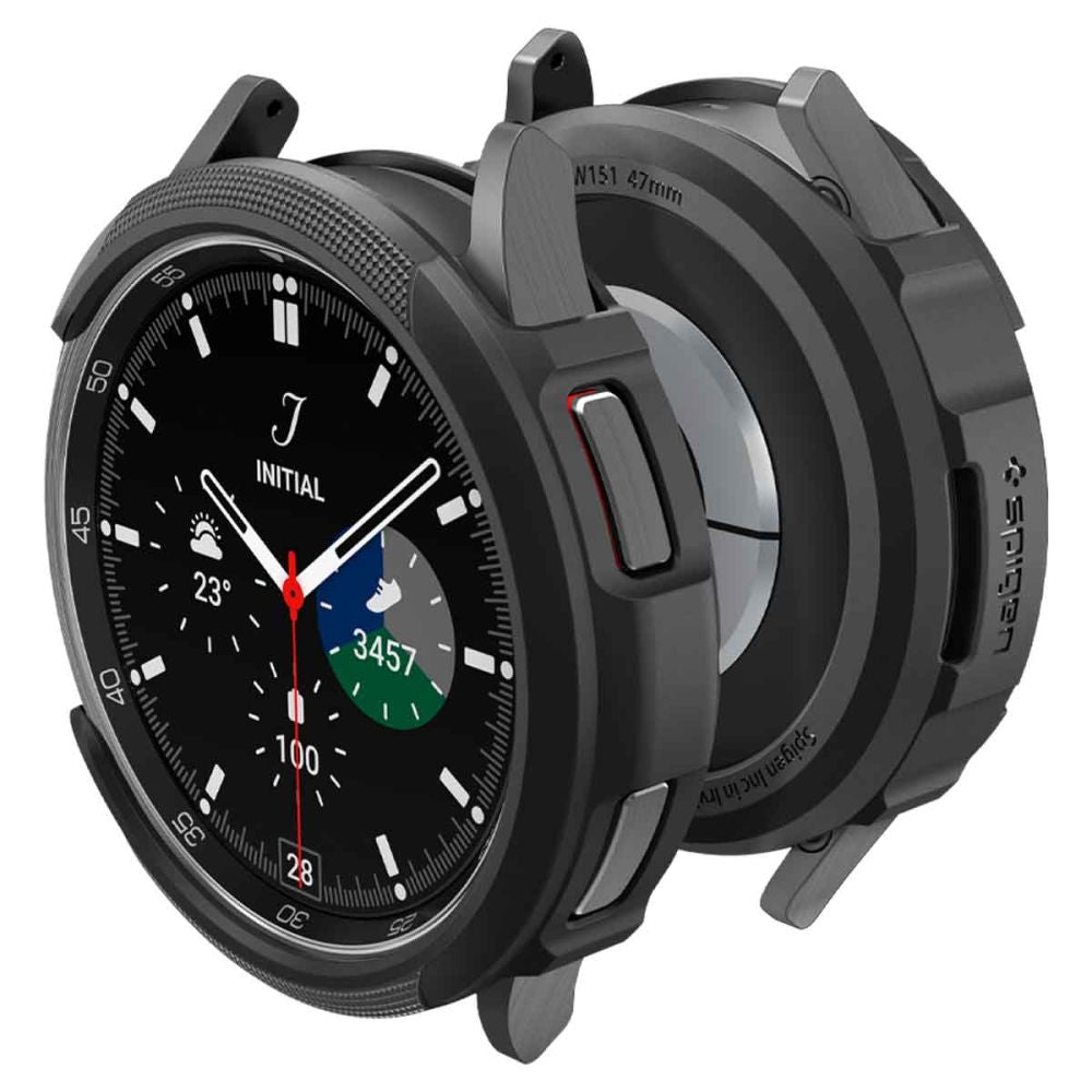COQUE SPIGEN LIQUID AIR SAMSUNG GALAXY WATCH 6 CLASSIC (47 MM) NOIR MATTE