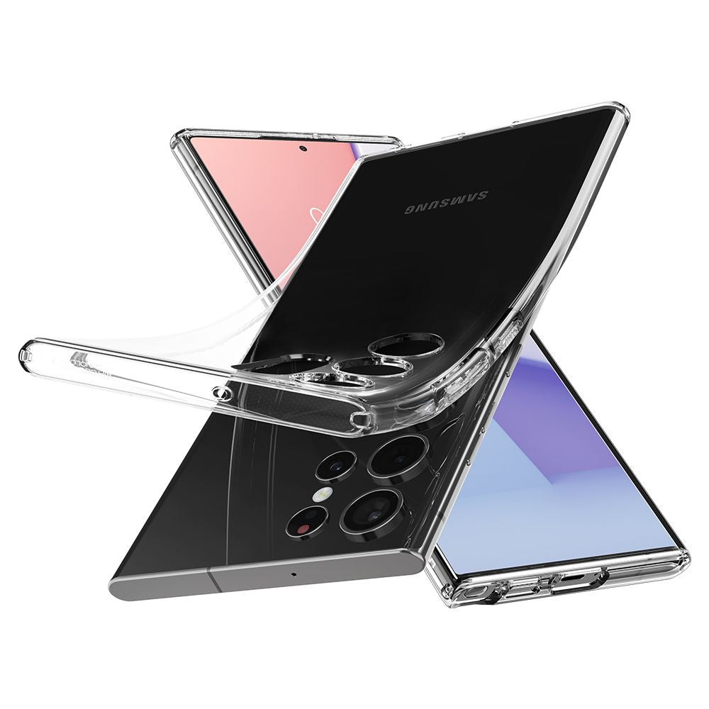 COQUE SPIGEN LIQUID CRYSTAL GALAXY S22 ULTRA TRANSPARENTE