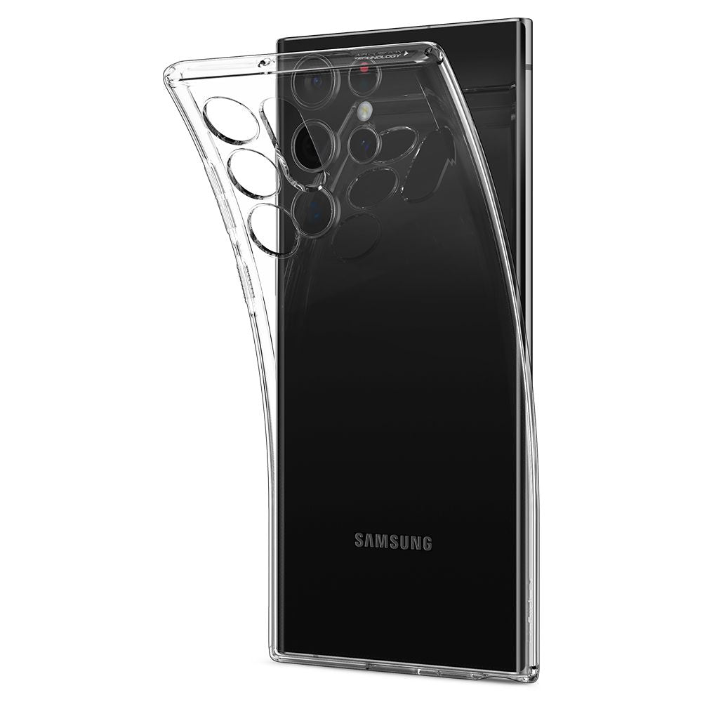 COQUE SPIGEN LIQUID CRYSTAL GALAXY S22 ULTRA TRANSPARENTE