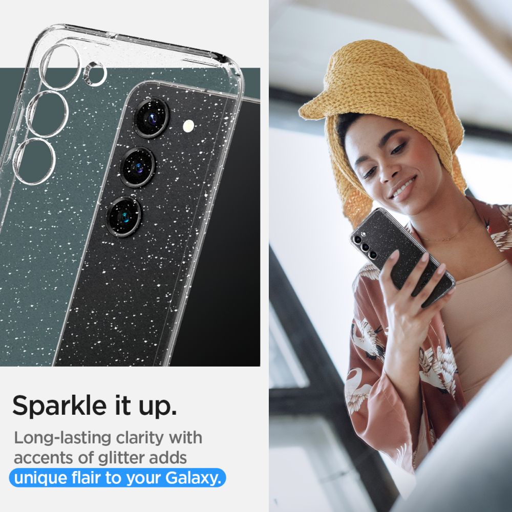 COQUE SPIGEN LIQUID CRYSTAL GALAXY S23 GLITTER CRYSTAL