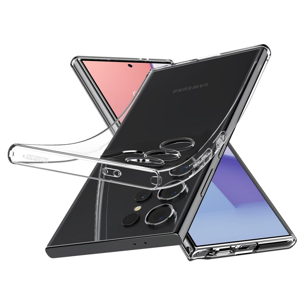 COQUE SPIGEN LIQUID CRYSTAL GALAXY S24 ULTRA TRANSPARENT