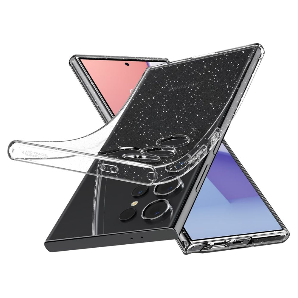 COQUE SPIGEN LIQUID CRYSTAL GALAXY S24 ULTRA GLITTER CRYSTAL