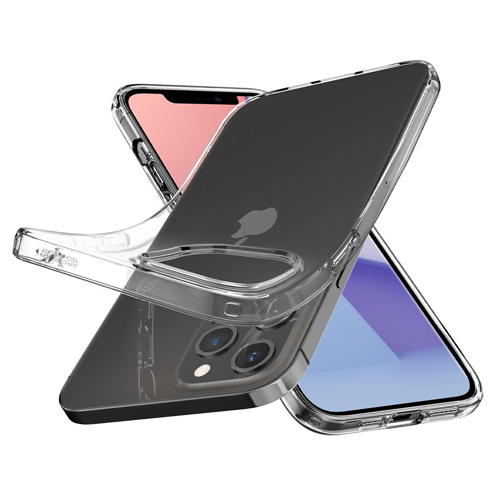 COQUE SPIGEN LIQUID CRYSTAL IPHONE 12/12 PRO TRANSPARENTE