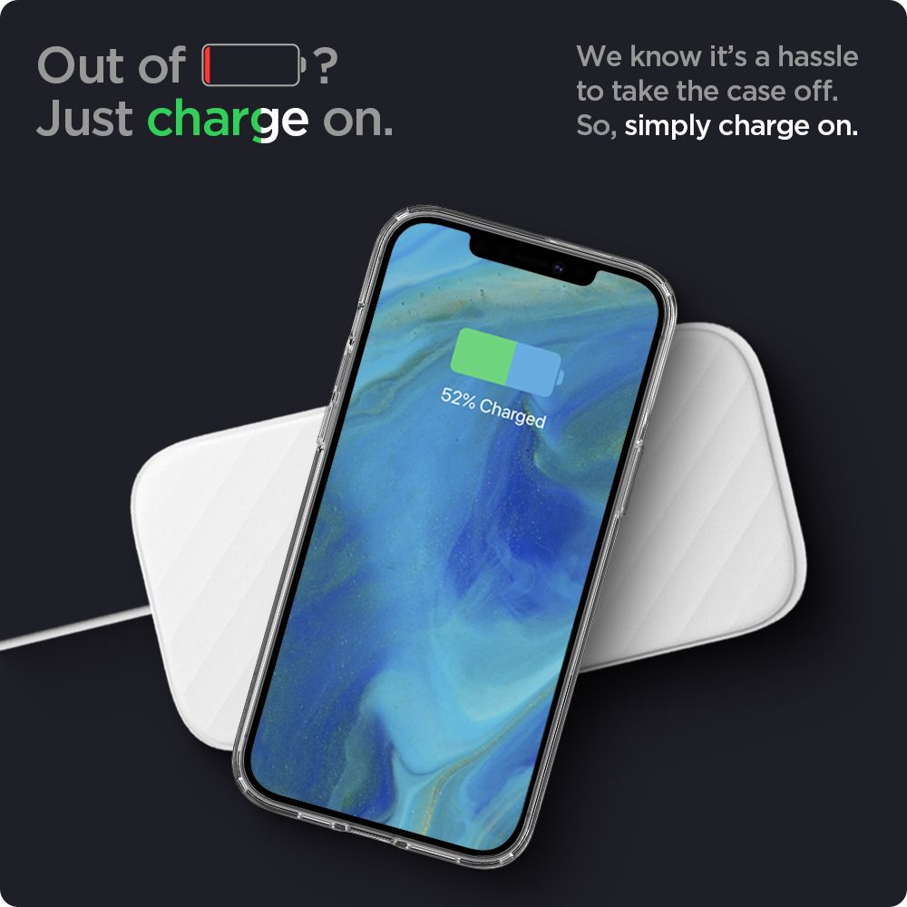 COQUE SPIGEN LIQUID CRYSTAL IPHONE 12/12 PRO TRANSPARENTE