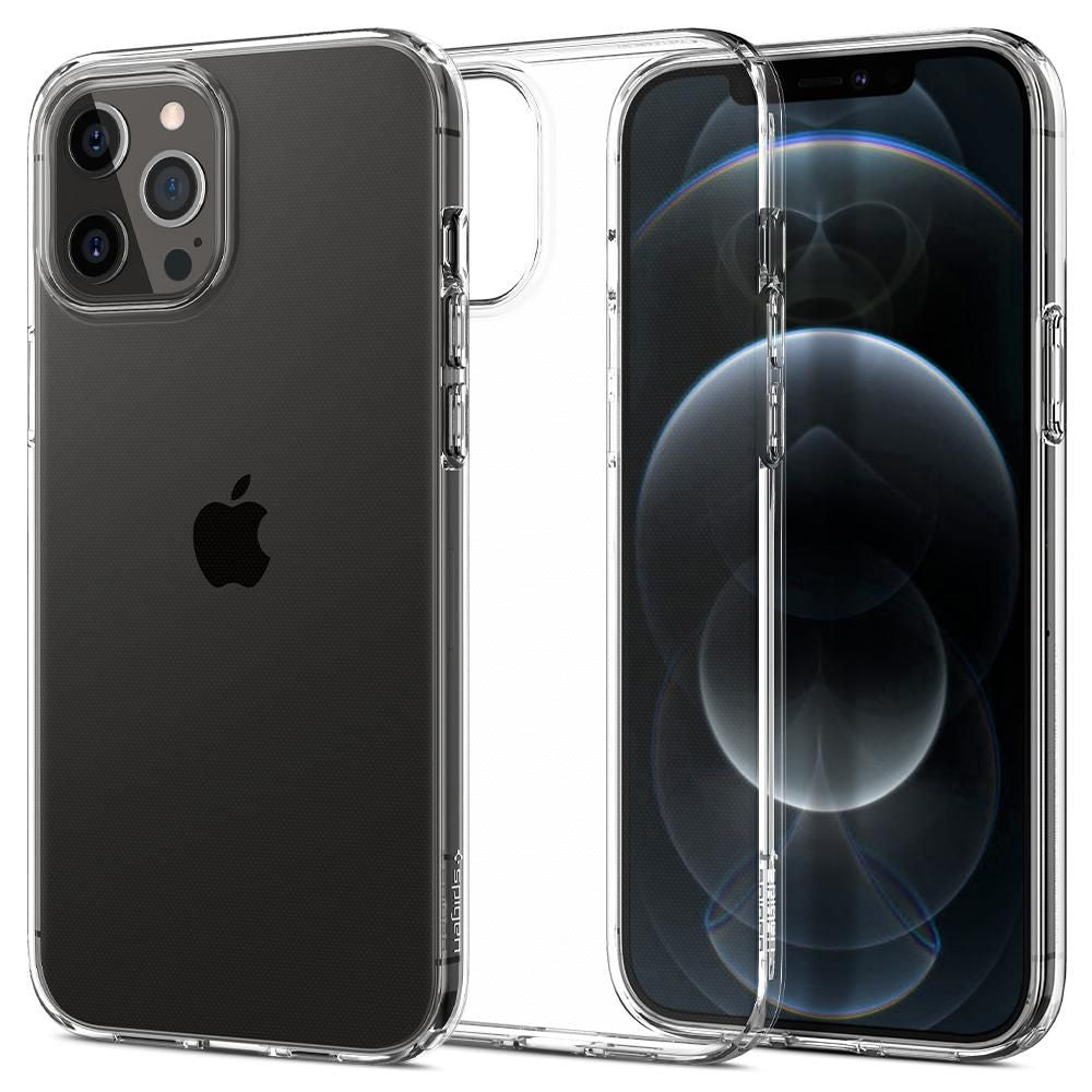 COQUE SPIGEN LIQUID CRYSTAL IPHONE 12/12 PRO TRANSPARENTE