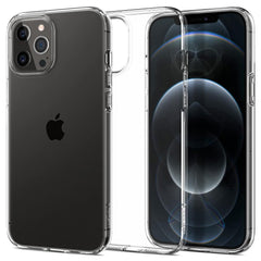COQUE SPIGEN LIQUID CRYSTAL IPHONE 12/12 PRO TRANSPARENTE