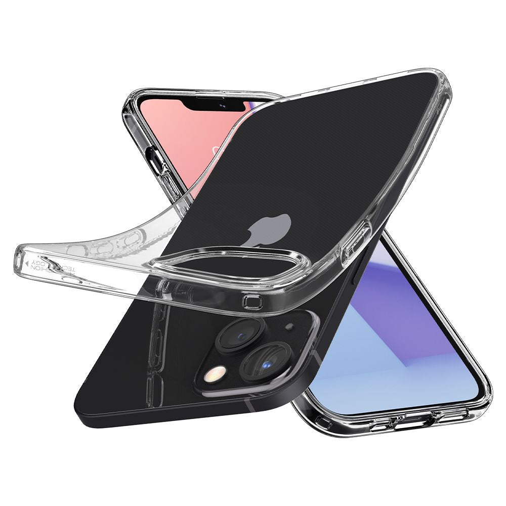 COQUE SPIGEN LIQUID CRYSTAL IPHONE 13 TRANSPARENTE