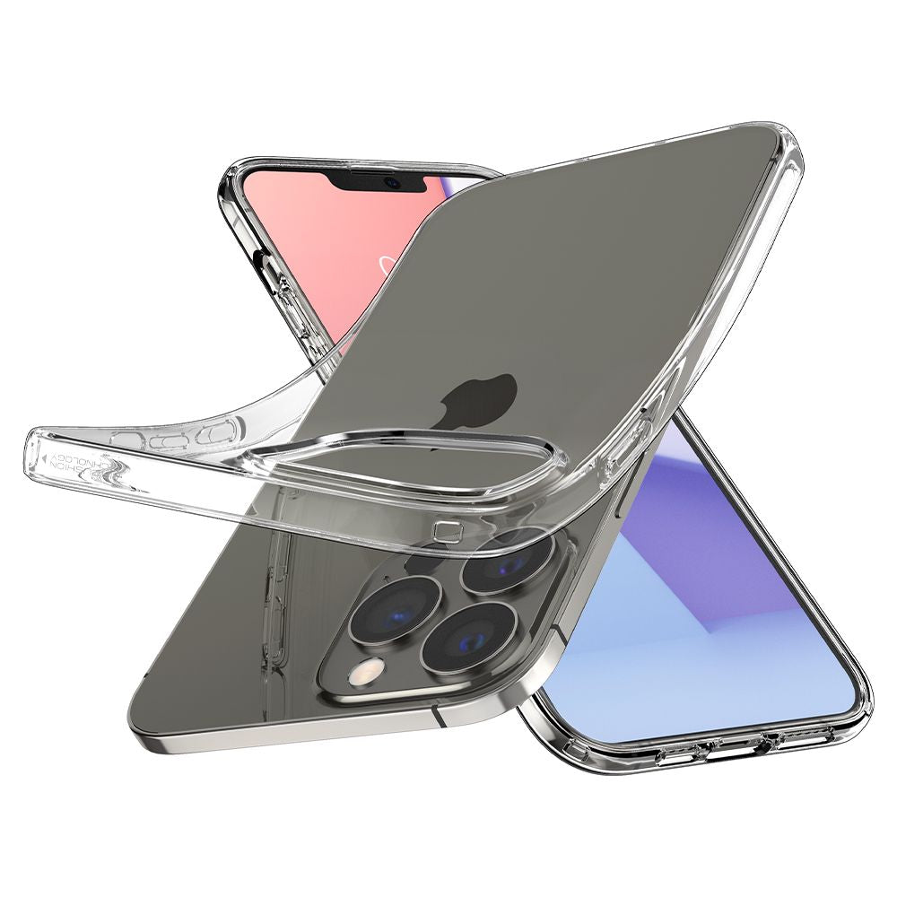COQUE SPIGEN LIQUID CRYSTAL IPHONE 13 PRO TRANSPARENTE