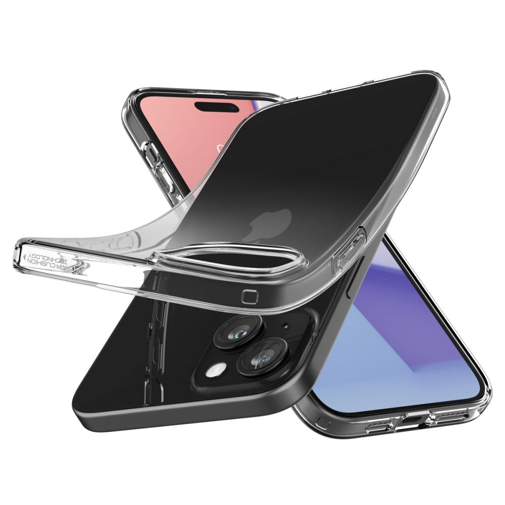 COQUE SPIGEN LIQUID CRYSTAL IPHONE 15 PLUS TRANSPARENT