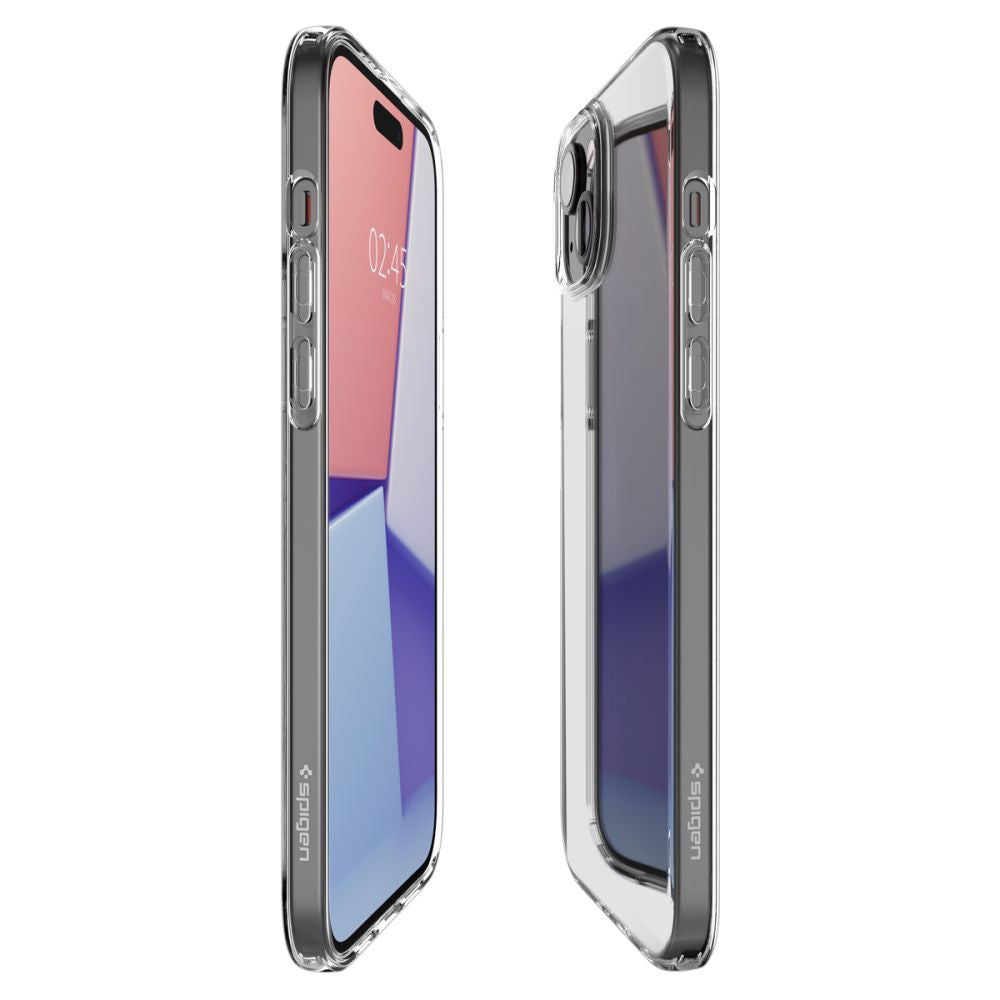 COQUE SPIGEN LIQUID CRYSTAL IPHONE 15 PLUS TRANSPARENT