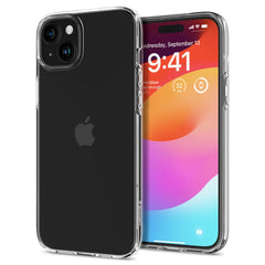 COQUE SPIGEN LIQUID CRYSTAL IPHONE 15 PLUS TRANSPARENT