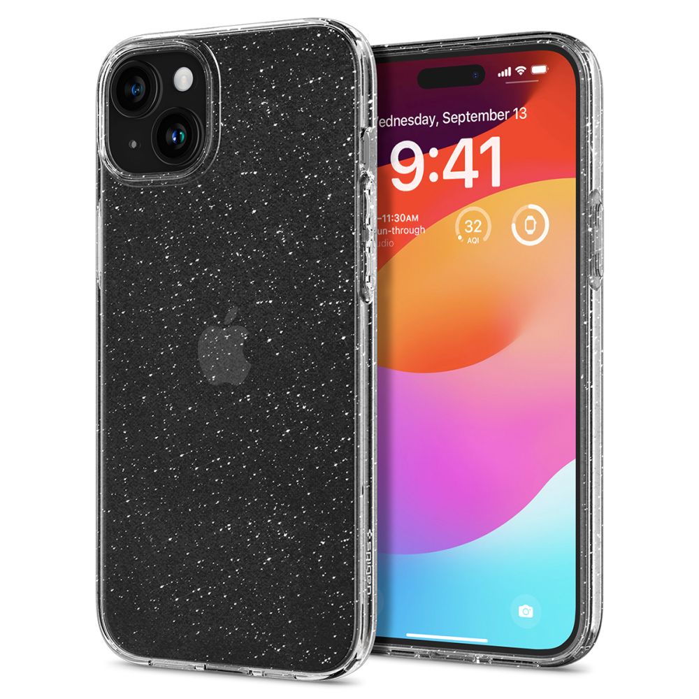 COQUE SPIGEN LIQUID CRYSTAL IPHONE 15 PLUS GLITTER CRYSTAL