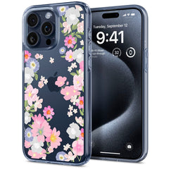 COQUE SPIGEN LIQUID CRYSTAL IPHONE 15 PRO BLOSSOM