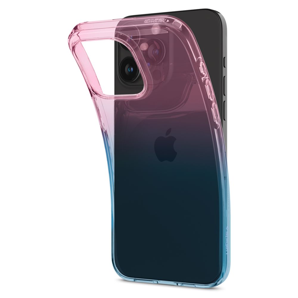 COQUE SPIGEN LIQUID CRYSTAL IPHONE 15 PRO GRADATION PINK