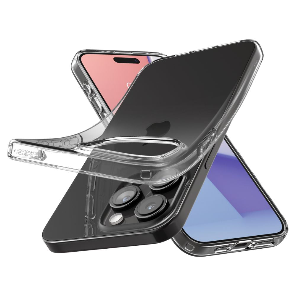 COQUE SPIGEN LIQUID CRYSTAL IPHONE 15 PRO MAX TRANSPARENT