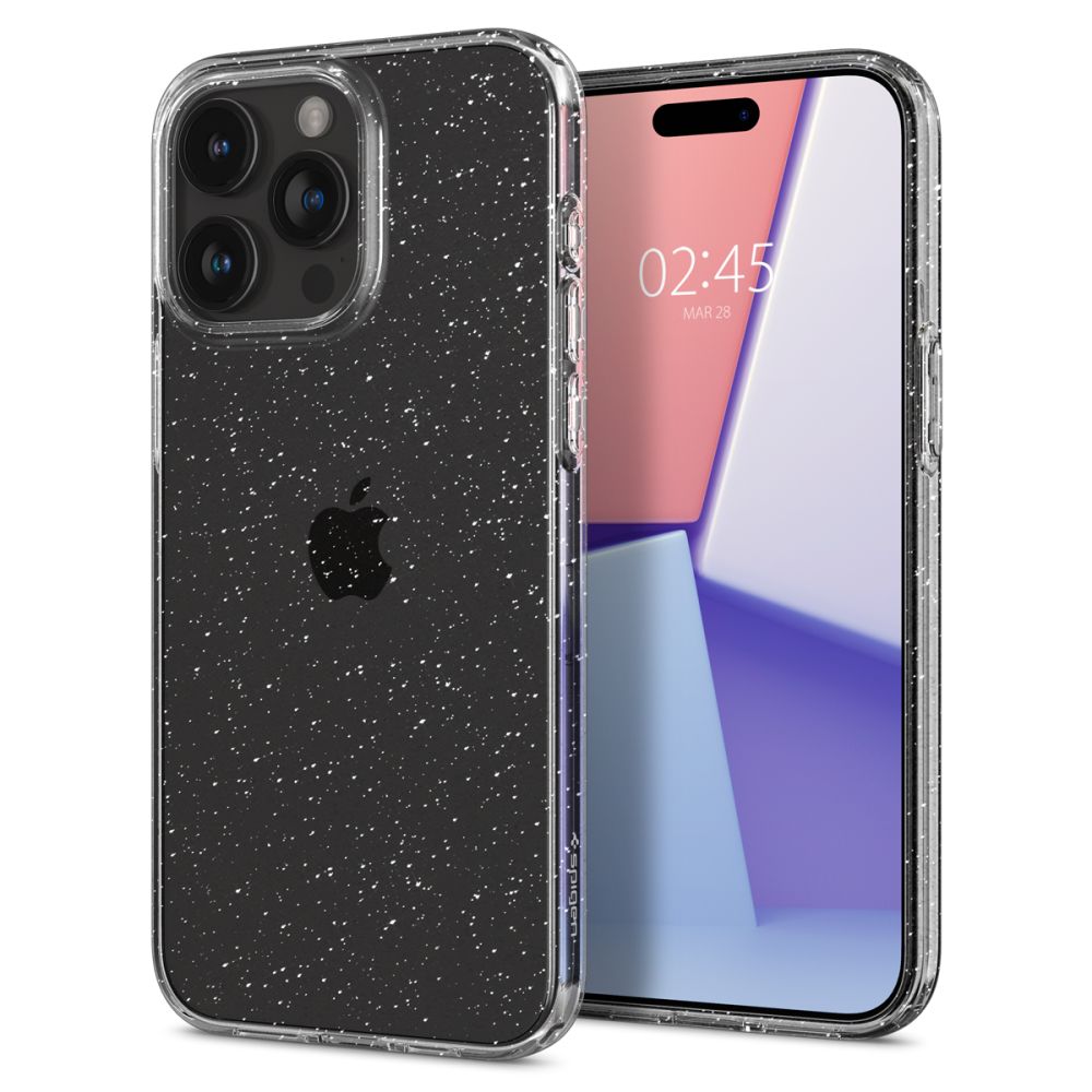 COQUE SPIGEN LIQUID CRYSTAL IPHONE 15 PRO MAX GLITTER CRYSTAL