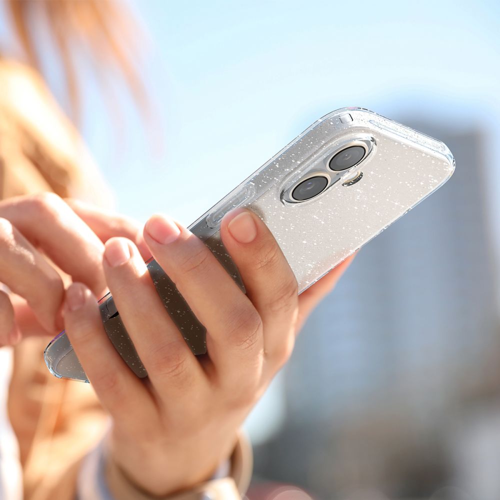 COQUE SPIGEN LIQUID CRYSTAL IPHONE 16 GLITTER CRYSTAL