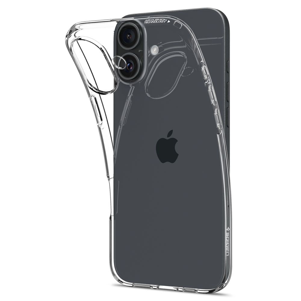 COQUE SPIGEN LIQUID CRYSTAL IPHONE 16 PLUS TRANSPARENT