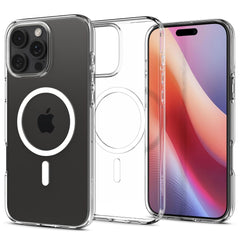 COQUE SPIGEN LIQUID CRYSTAL MAG MAGSAFE IPHONE 16 PRO MAX TRANSPARENTE